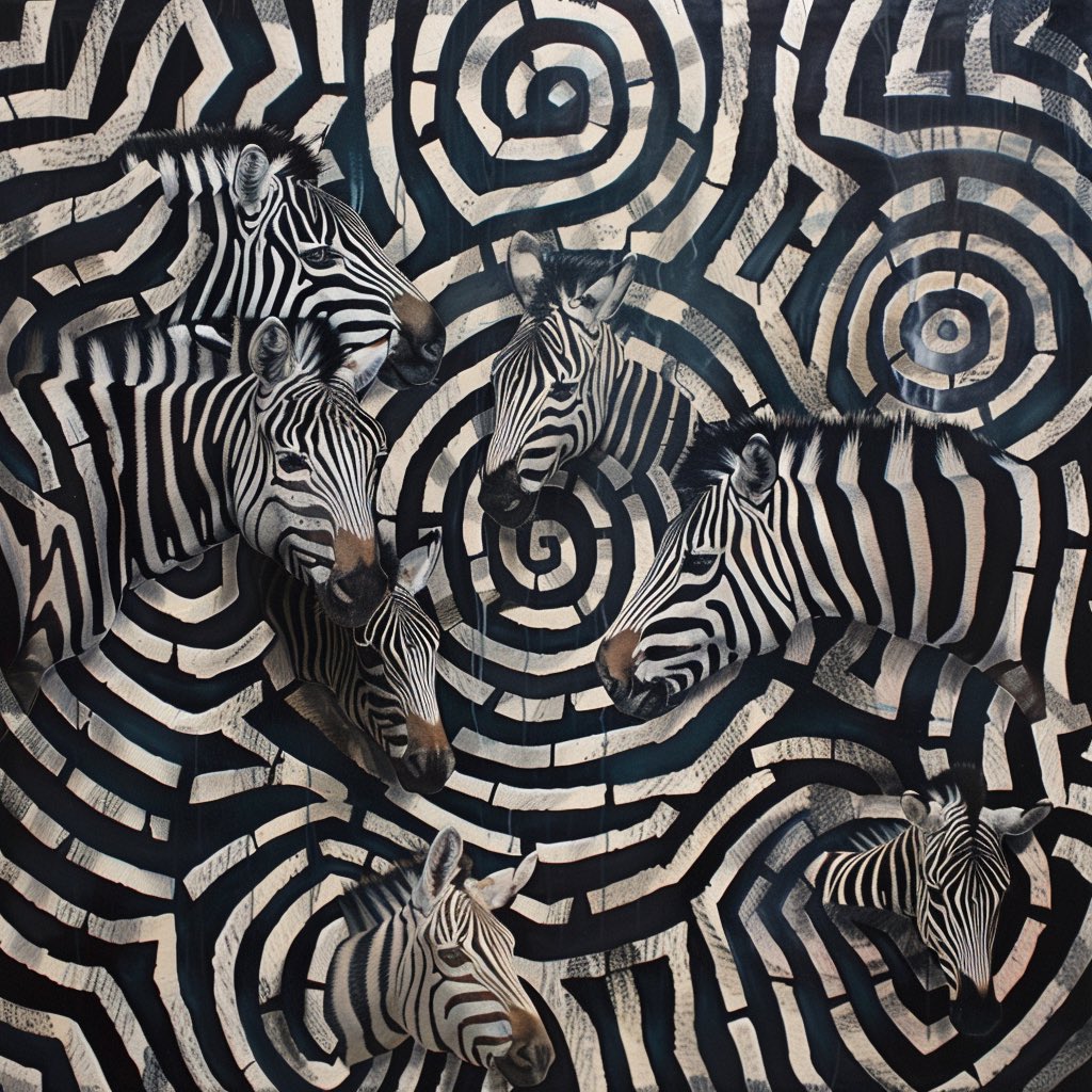 Is it a zebra or a zebra crossing？
#AIart #aiartist #AIArtworks