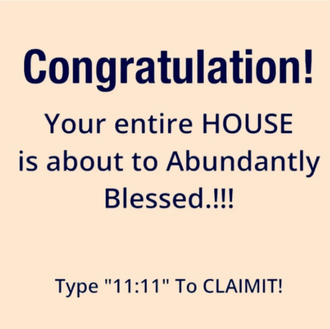 Type '11:11' to claim it !!!