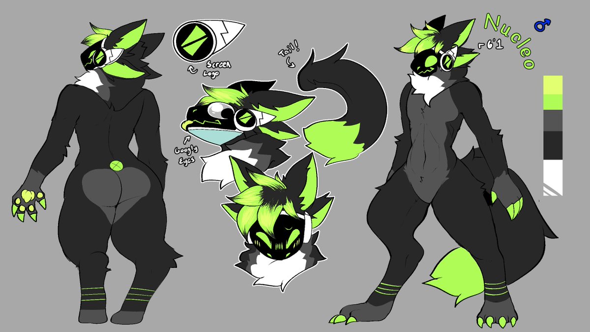 i made 2 refs for my friend because i felt like it