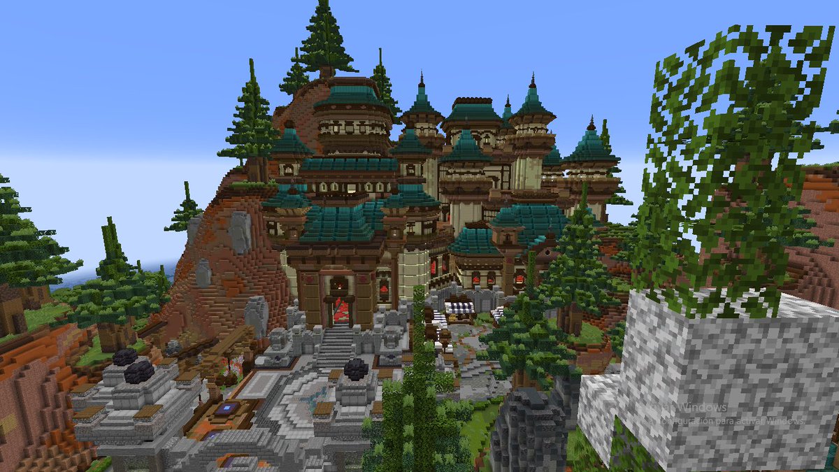 Minecraft Lobby 700X700- 7 NPCS- Multiple WARPS #Minecraftbuilds #minecraft建築コミュ #Minecraftfanart #Minecraftbuilds #Minecraft #builders