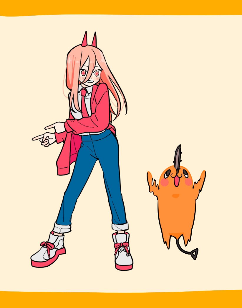 パワー(チェンソーマン) 「ぶーぎうぎばんばん」|緑豆。のイラスト