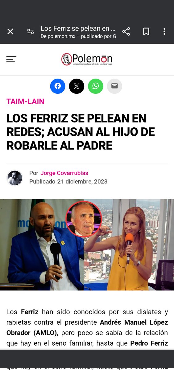 @pedroferriz3 🤣🤣🤣🤣 mira quién lo dice el hermano incómodo.