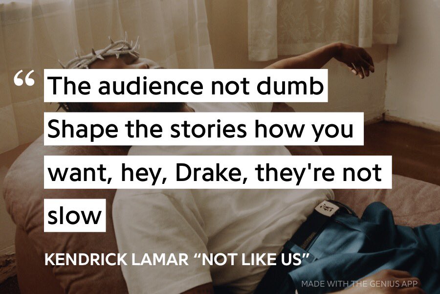 Kendrick was right, Drake really thinks we’re stupid