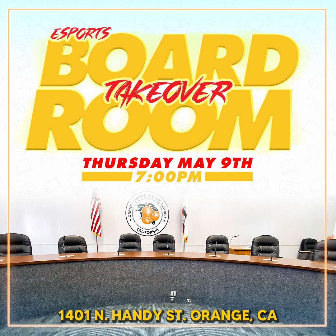 If you have been apart of this story, then join me on Thursday, May 9th and let’s show all the power of scholastic esports!