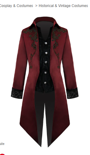 #30dayswithDengwei  Day 27

What style would I like to try on #DengWei 

Retro Vintage Punk & Gothic Medieval 17th Century Coat Tailcoat Prince Nobleman Men's Jacquard Masquerade Party Coat🥰
I think he'll look fabulous in this cosplay vintage costume

  #邓为 #เติ้งเหวย