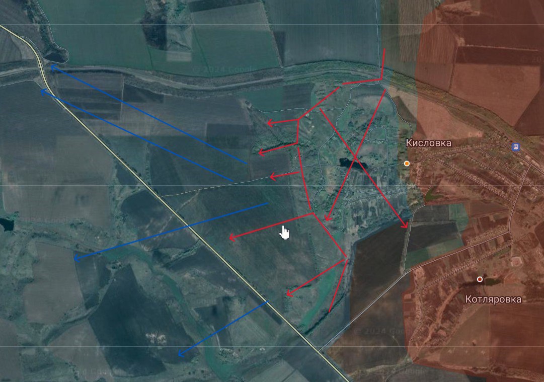 Run Zelensky, run! Russian telegram channel 'Whisper of the Front': The enemy has been pushed back from Kislovka, quite far away. The enemy is retreating. The Russian Army is now saturating this area with powerful MLRS systems. They are reporting about new GRAD systems.…