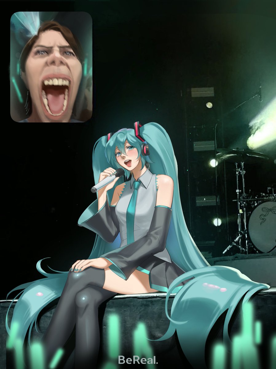 jerma spotted at miku's concert?!?!  🫨🫨🫨