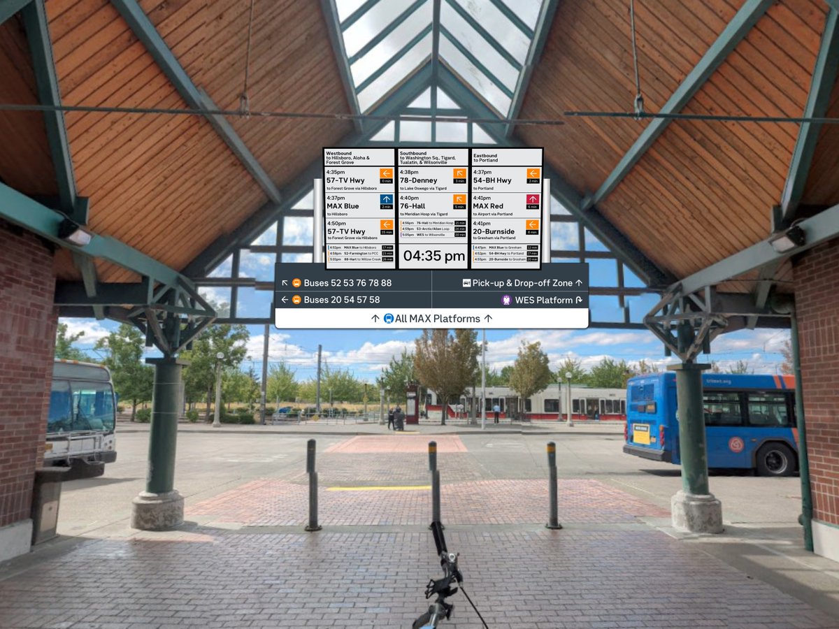 trimet's passenger info is generally good, but i think their directional and departure information at major hubs are a bit lacking. here's two of my ideas of how it could be better, based on PTV designs ^^^