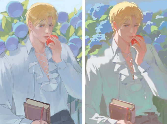 「holding fruit」 illustration images(Latest｜RT&Fav:50)
