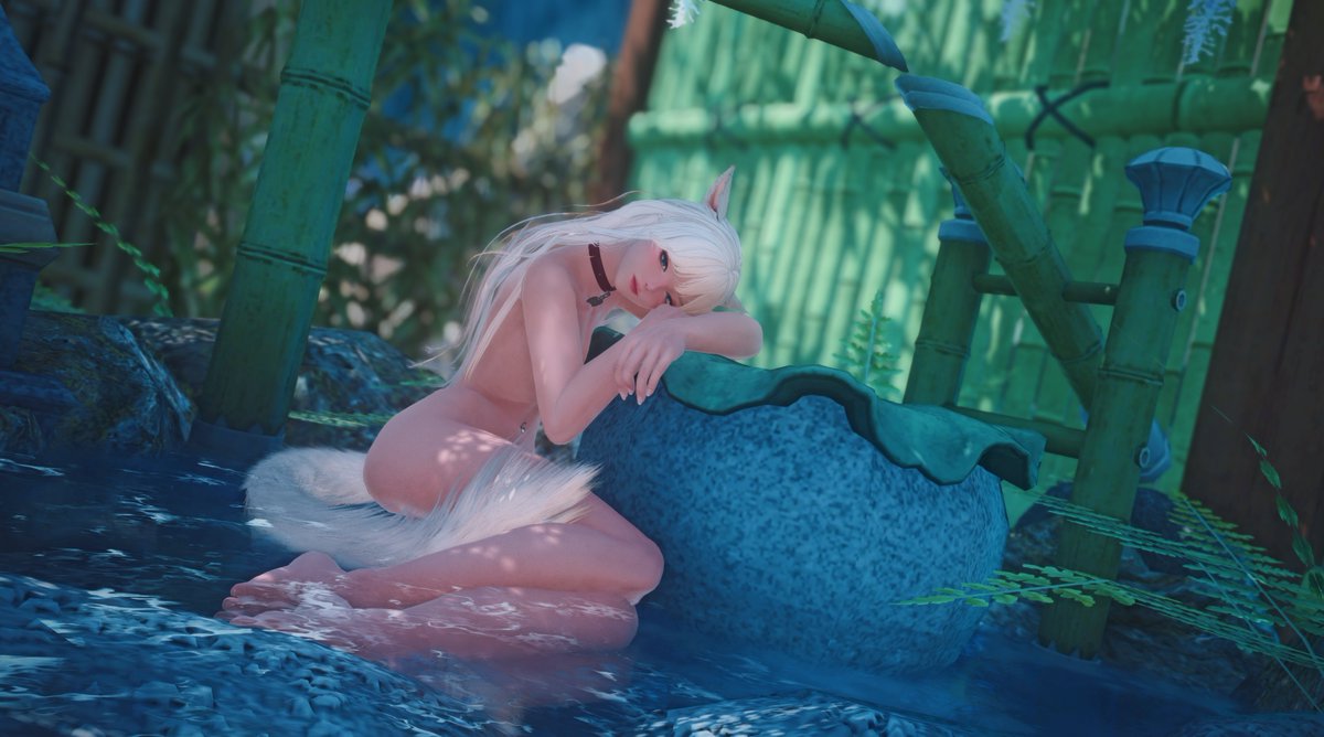 LewdMaveth's tweet photo. Serenity in my new public studio~  

Studio is still a WIP, but keep a lookout for it! :3

#ffxivnsfw #ffxivlewd #ffxivnudes #GPOSERSNSFW #ff14nsfw #miqotensfw #mavethstudio https://t.co/VTKKRCKnW9