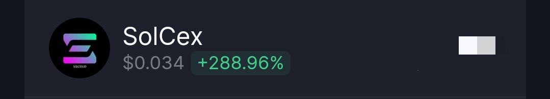 Can you guess at what percentage pump I called $SOLCEX 8 hours ago? I called it at 88% pump. Right now it's done over 100% pump. Still going up and will keep going🚀🔥💰