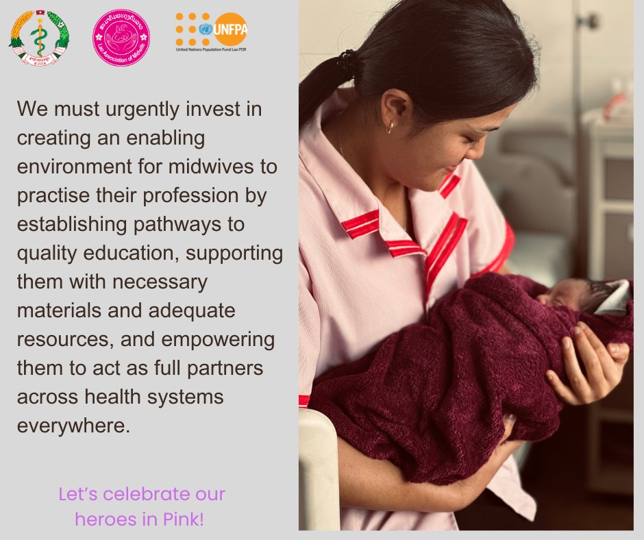 'As we celebrate the countless achievements of midwives, let us write a new narrative – one in which we commit to supporting the midwifery profession and addressing the global shortfall in maternal health resources' @Atayeshe