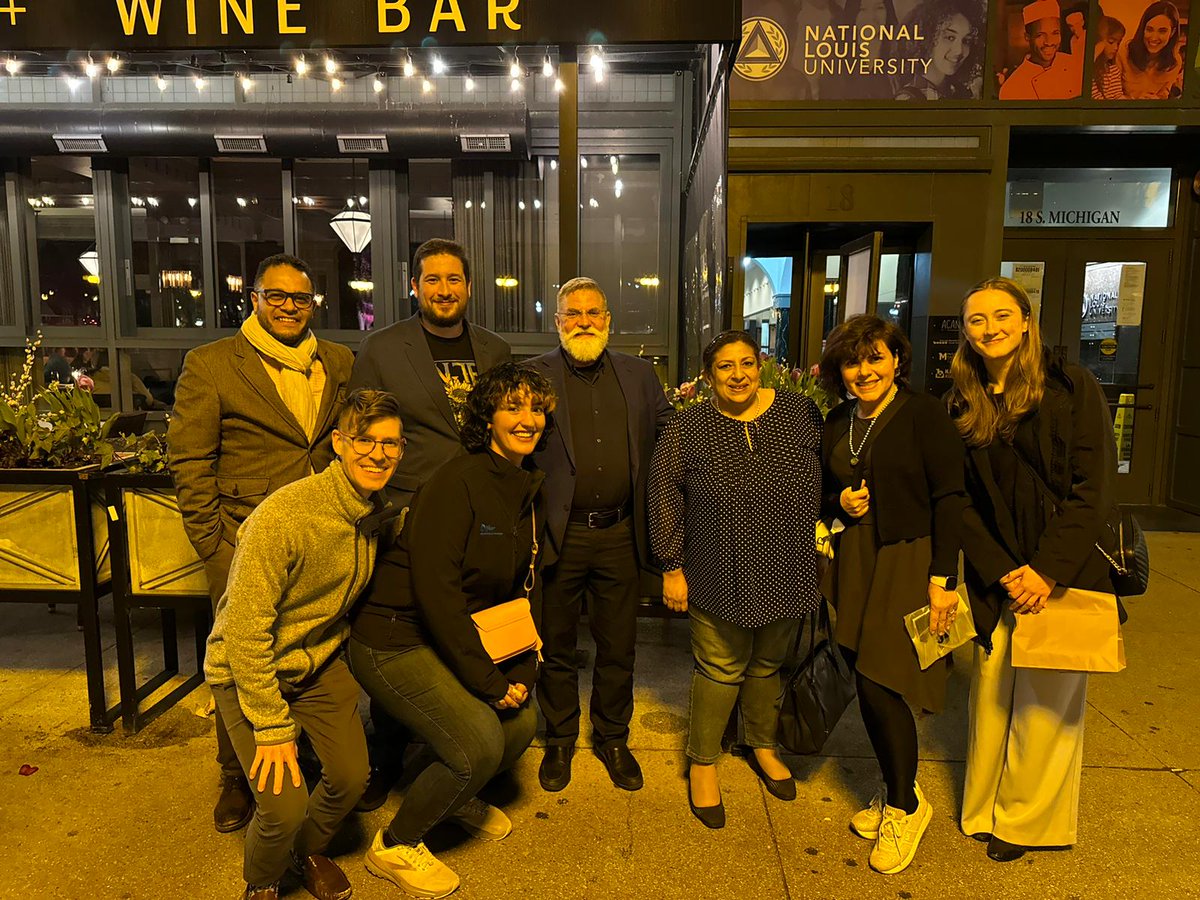 Fun time in Chicago for #AAI2024 with @M_S_Hakeem @Bound_Katie @AlexMSBarron @RoxanneM_5 and of course thank you to the one and only @naglaa_shoukry for this great dinner!