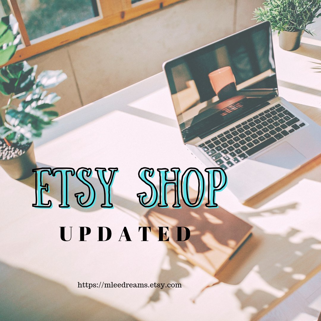 I actually updated my etsy shop- about time 😅 mleedreams.etsy.com
Check it out! 😁
#etsy #update #dowhatyoulove