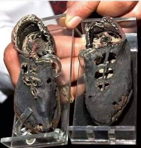 A pair of 2000 year-old Children's Shoes (Roman Era), found in ruins of Palmyra, provides valuable historic context to the ancient city and the broader Roman Empire.

Palmyra, an ancient archaeological site located in modern-day Syria. Originally founded near a fertile natural…