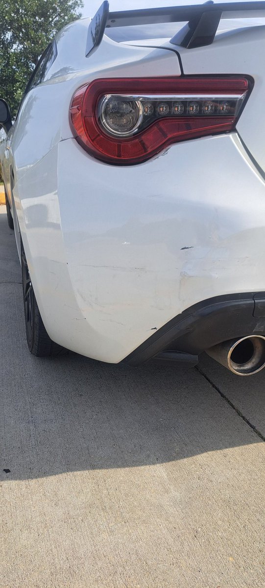 Rip gt86 bumper lmao