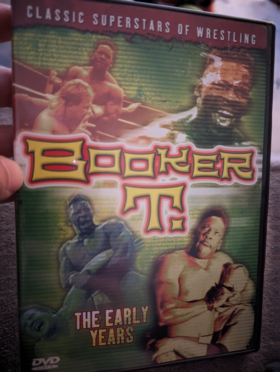 A new acquisition found in the wild today! Stoked!

#BookerT
#ClassicWrestling