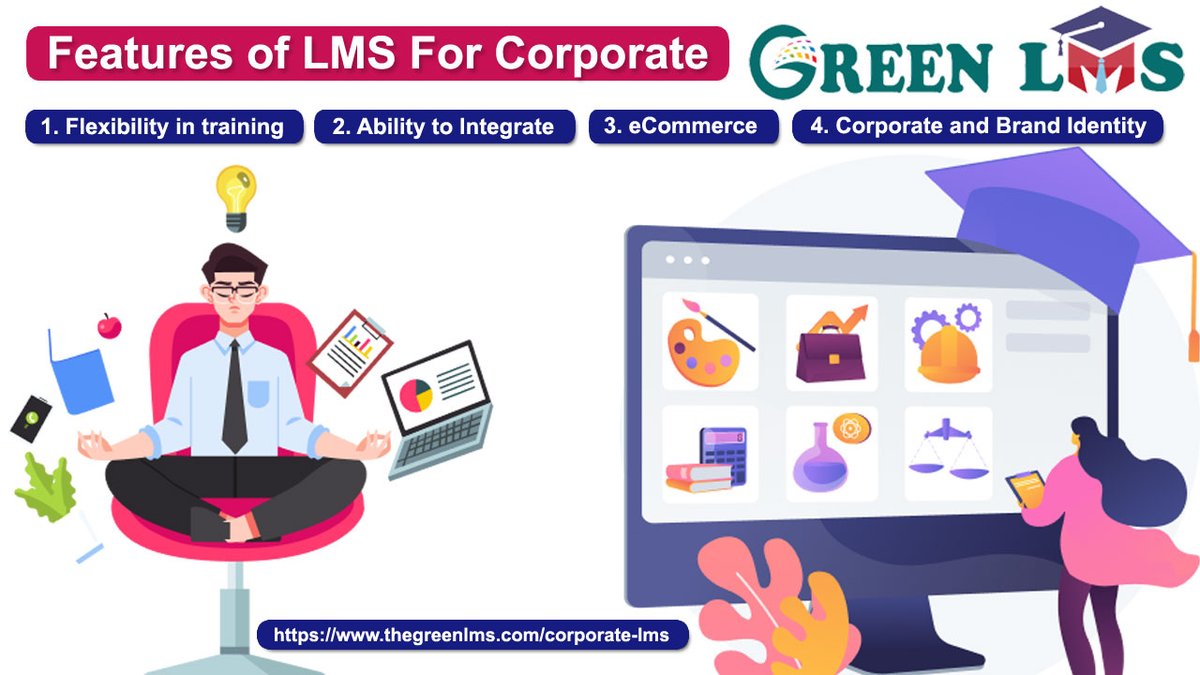 Features of LMS For Corporate. thegreenlms.com/corporate-lms/
1. Flexibility in training
2. Ability to Integrate
3. eCommerce
4. Corporate and Brand Identity
#LMS
#LMSsolutionforCorporates
#BestLMSforCorporation
#CorporateforLMS
#CorporateLMS
#bestEnterpriseLMS
#LMSforCorporate