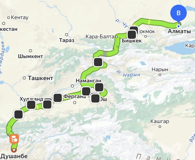 タジキスタンでログインできず放置していましたが、GWはマルシュルートカを駆使して🇨🇳🇰🇷+🇹🇯🇺🇿🇰🇬🇰🇿約1600kmを横断しました。

訪問都市: Beijing, Dushanbe, Khujand, Kokand, Andijan, Osh, Bishkek, Almaty, Seoul

今から時系列で詳細を投稿してまいります。