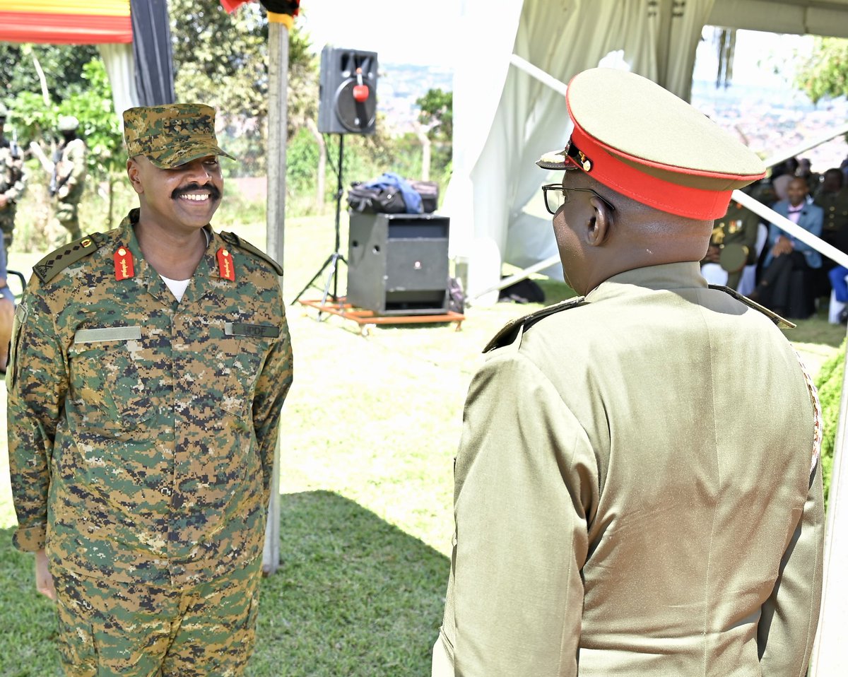 He understands very well peace and security. Gen @mkainerugaba Chief of Defence Forces ALUTA CONTINUA