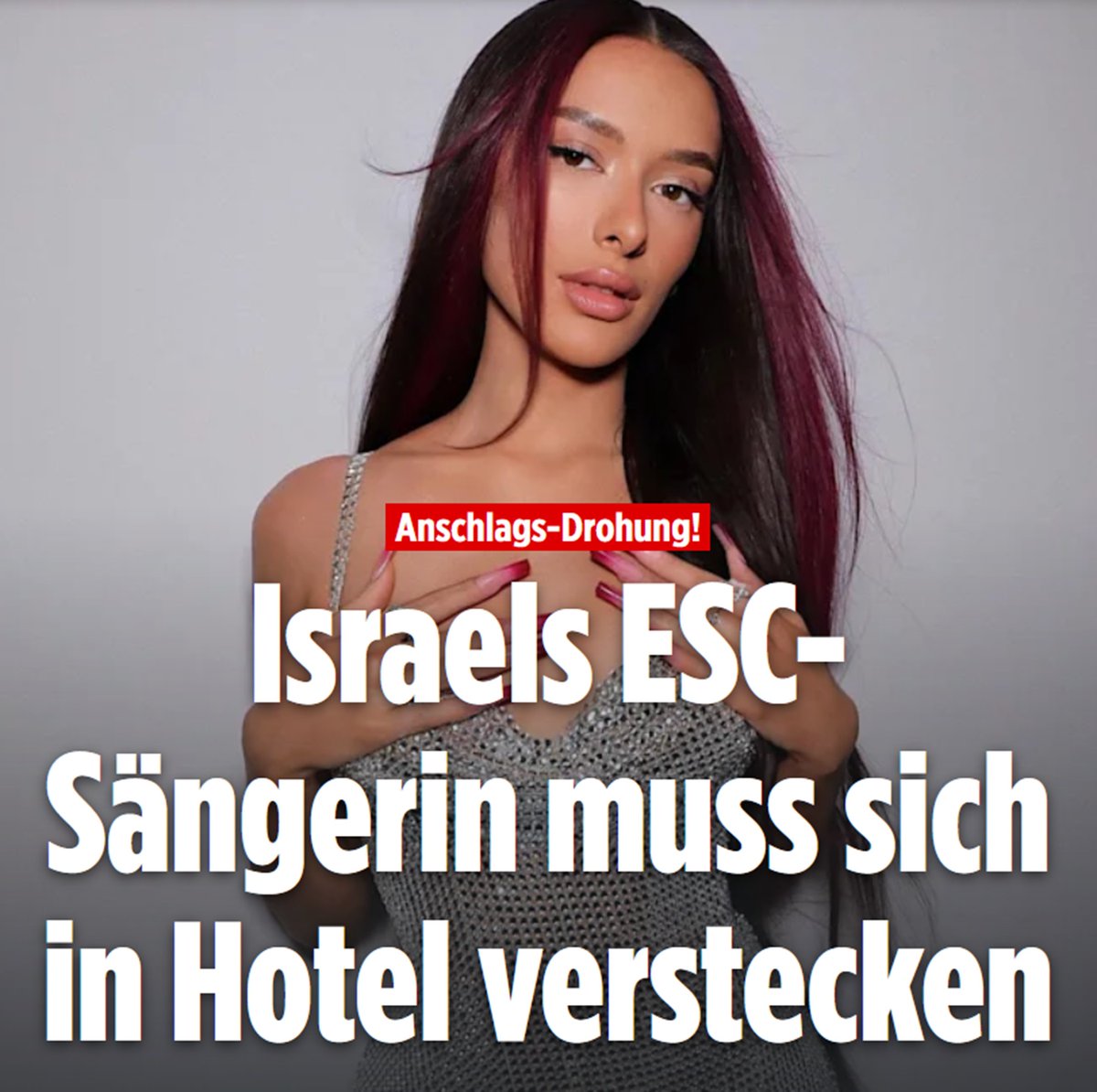 Darf ich vorstellen? Das ist #EdenGolan & sie will beim #ESC2024 in #Malmö #Schweden für #Israel antreten. #Islamisten & #Terror -Supporter für #Gaza drohen mit Anschlägen. 1000 #pseudowoke Kunstclowns aus Schweden & 1400 aus #Finnland fordern ihren Ausschluss. Der israelische