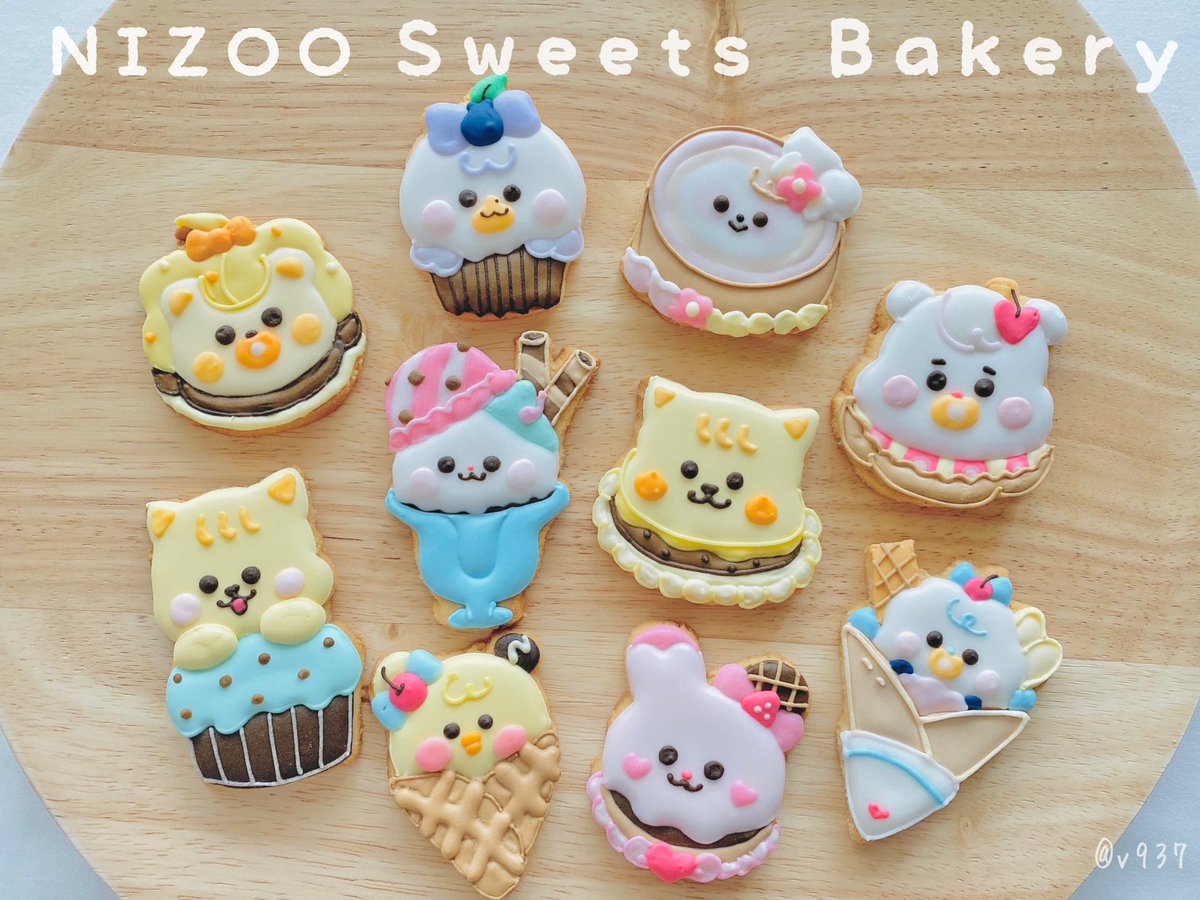 🧁NIZOO Sweets Bakery🧁 NIZOOスイーツかわいすぎて アイシング
