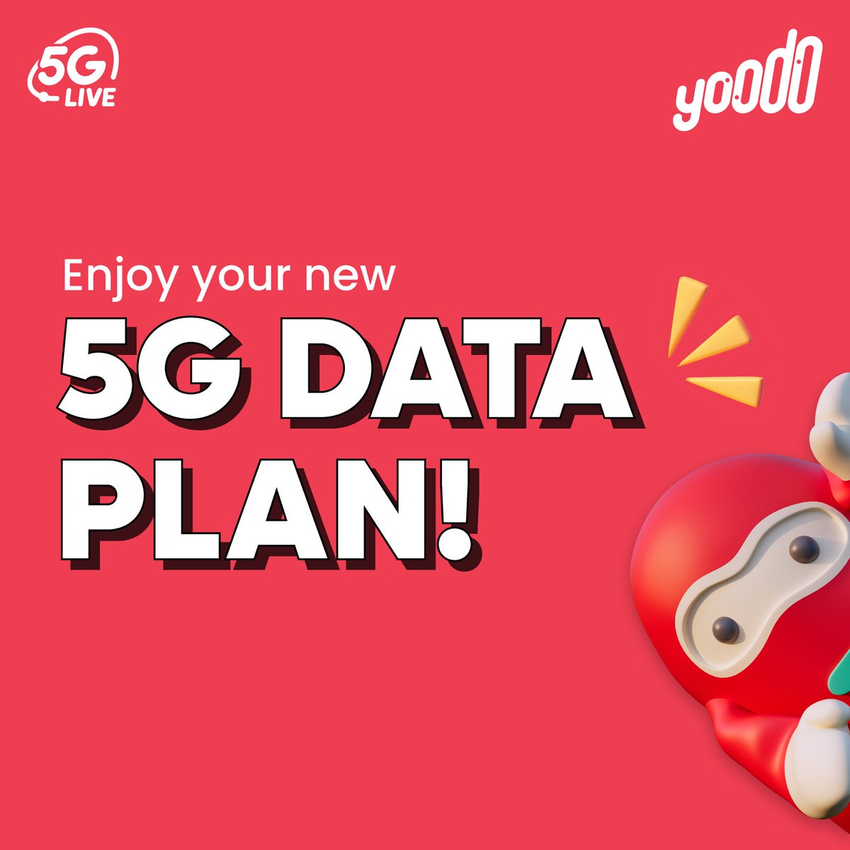 Nak tukar 5G plan jadi lagi best? Tukar je terus tak payah tunggu next cycle 😙 #yoodo #yoodoyou