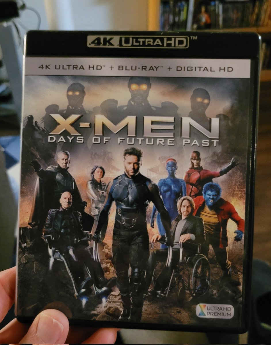 So @DisneyPlus has the X-Men films now - except they don't have Days of Future Past, one of the best entries? Would have ruined our rewatch of all the X films, if I didn't believe in physical media.