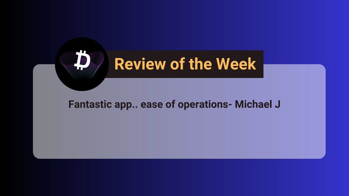 DBMETA_OFFICIAL's tweet image. Download DB Network: 
play.google.com/store/apps/det…

#dbnetwork #Crypto #Reviewoftheweek