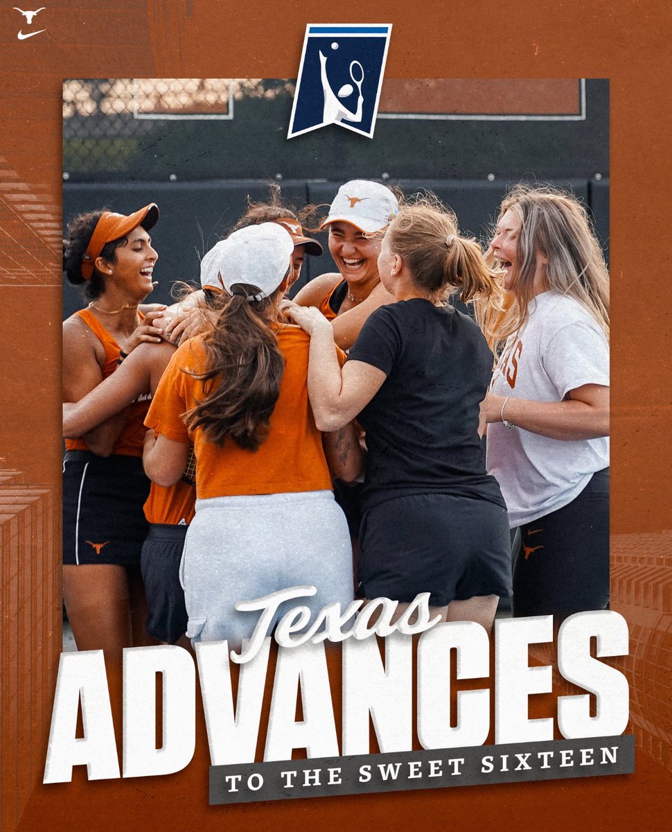 Texas is one of just 5 programs that has both its Men’s AND Women’s Tennis teams in this year’s NCAA Championship Sweet 16🤘🏻 It’s the 4th straight year that both @TexasMTN & @TexasWTN have made the Round of 16, joining Virginia as the only 2 programs to do that the last 4 years.