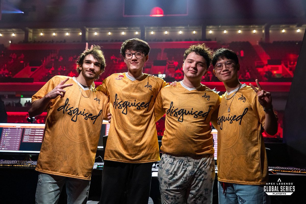 Disguised's tweet image. So close yet so far. We finish 8th overall. 

Great job to the boys for playing their hearts out. We may not have won this split, but the fire is still there. See you next split and thank you all for the love and support. #DSGFighting