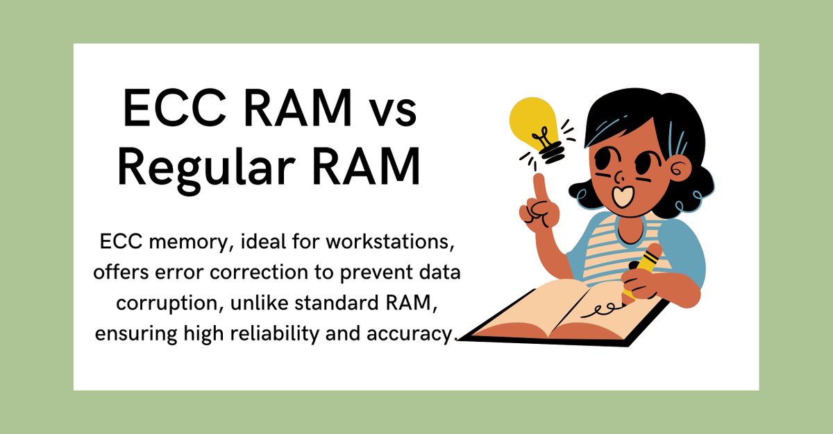 ECC RAM vs Regular RAM: Key Features in Workstations

🔗Read the full article: szyunze.com/ecc-ram-vs-reg…

#ECCRAM #RegularRAM #Workstations #DataIntegrity #HighPerformanceComputing #TechTrends #Computing #PCComponents #RAMDifferences #HardwareChoices