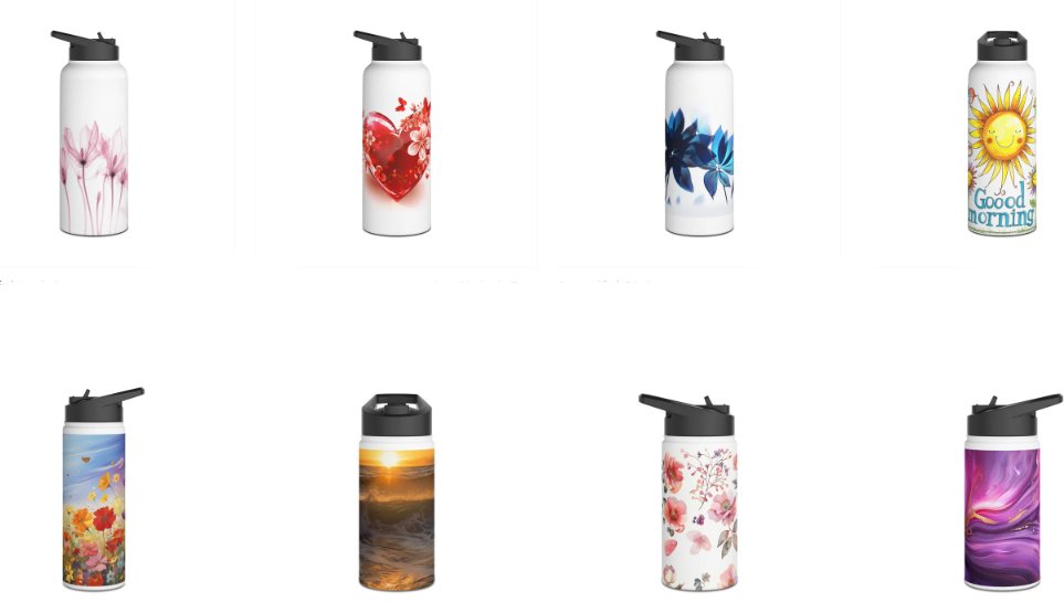 New range of stainless steel water bottles printed with my beautiful art works. 3 sizes. 
etsy.com/shop/designsby…

Also check my range of products on Redbubble:
redbubble.com/people/terrysm…

#homedecor #modernart #decorations #decorationideas #coffeecups #waterbottles #coffeemugs