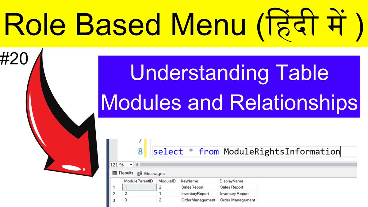 DotNetCornerYT's tweet image. Understanding Table Modules and Relationships .NET 8.0 Hindi | Part 20
YT: - youtu.be/l5zkIf5W-qA
!! FOLLOW US TO LEARN CODING !!
!! Follow for more !!!
#SoftwareEngineer #SoftwareDeveloper #Programming #100DayChallenge #dotnet #dotnetcore #csharp
