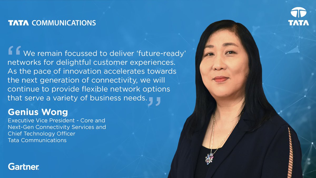 Our Executive Vice President – Core and Next-Gen Connectivity Services & Chief Technology Officer, Genius Wong believes that as #TataCommunications, we've been able to leverage our investments in innovation, contextual knowledge, and expertise in next-gen technologies to develop…