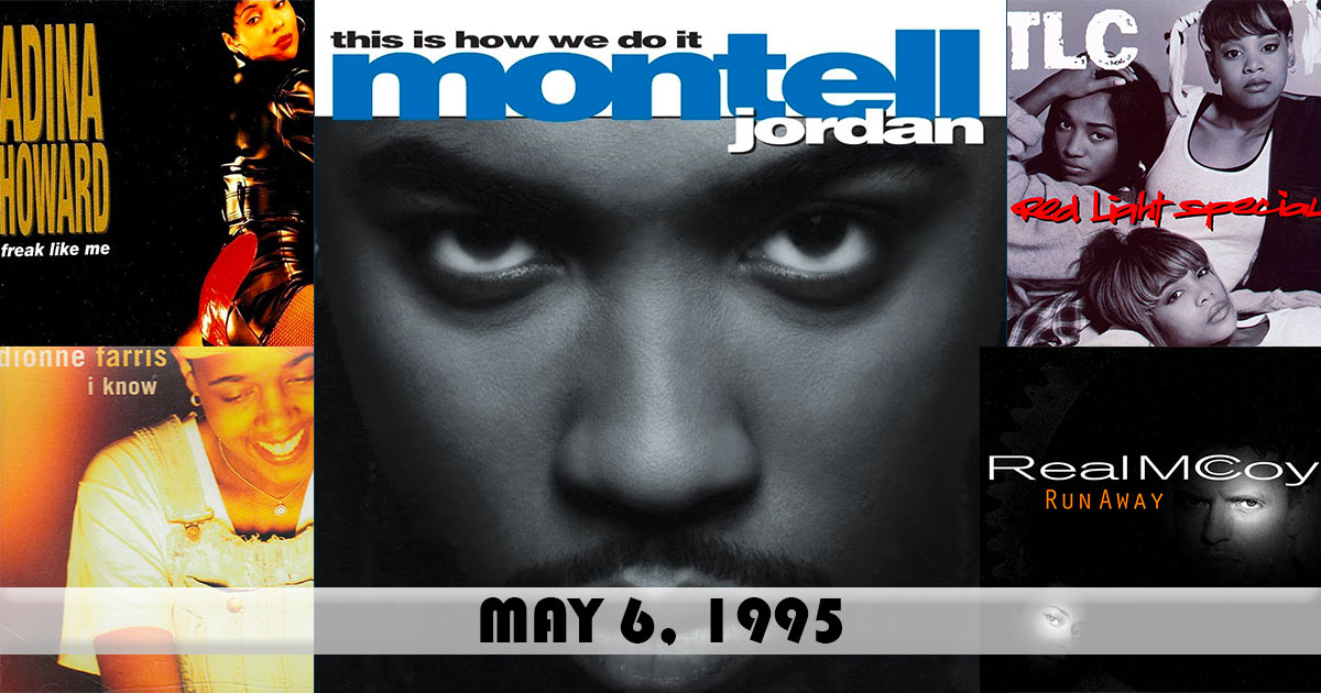 Here were the top songs on this day in 1995:
1. 'This Is How We Do It' - #MontellJordan
2. 'Freak Like Me' - #AdinaHoward
3. 'Red Light Special' - #TLC
4. 'I Know' - #DionneFarris
5. 'Run Away' - #RealMcCoy
musicchartsarchive.com/singles-chart/…
