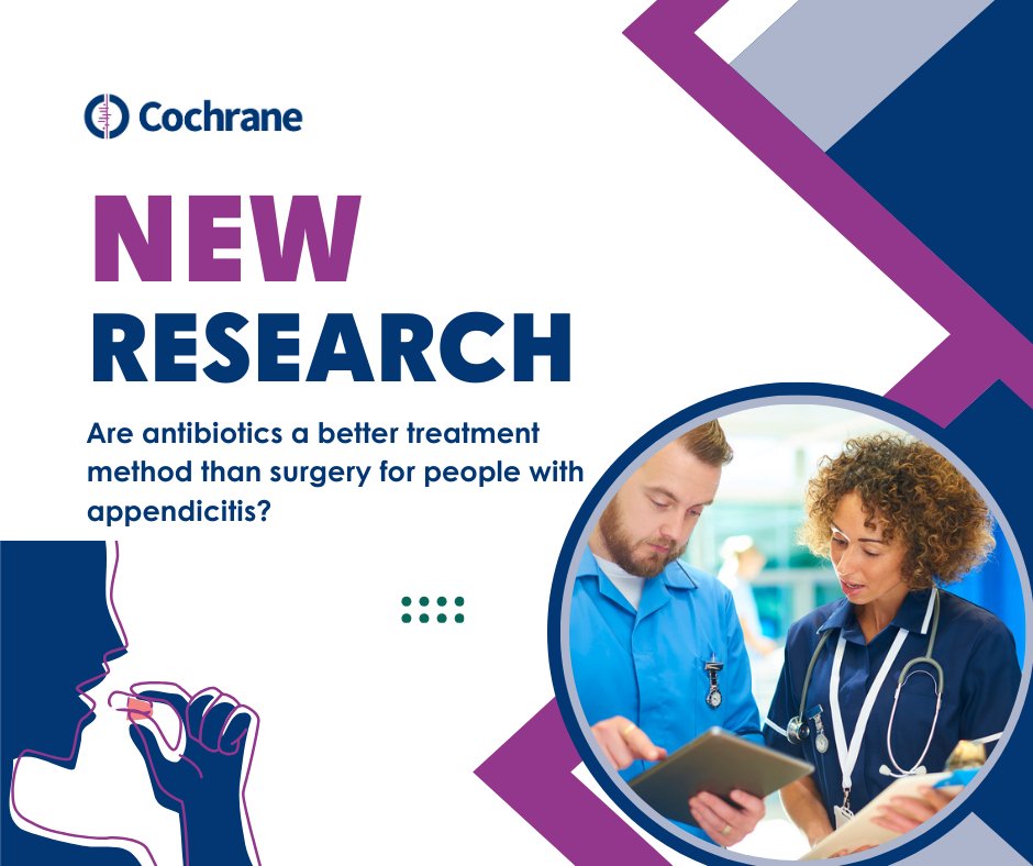 🌟NEW PUBLICATION 🌟

Are antibiotics a better treatment method than surgery for people with appendicitis? 

Check out the publication here 
ow.ly/yrWK50Rt7Rm 

#apendicitis #antibiotics #surgerytreatment 
@tewhatuora