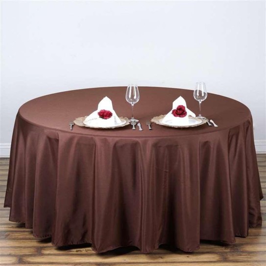 108' Chocolate Polyester Round Tablecloth $9.79🟤🟤🟤（PS:If necessary, contact by private message） #TwitterTakeover #TwitterGate #TwitterOFF  #shopping #shoppingqueen #shoppingonline #Tablecloth
sportscroft.com/round-tableclo…