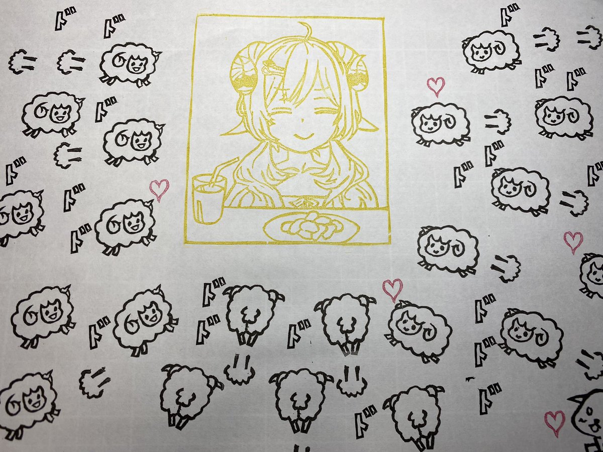 まだ毛も生えていない、新人わためいとです🐑💨
わためいとさんをはじめ、ホロライブを愛する方達と繋がりを持てれば…と思っています！
消しゴムはんこも時折作って楽しんでいます😌
30↑ですが、よければ仲良くしてください！！🙇
#ホロライブ自己紹介カード
#ホロライブ好きと繋がりたい