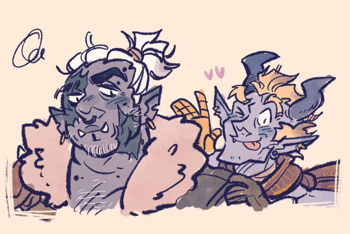 (ovw; roadrat; fantasy au)
?? idk just messing around. dont rly have a solid hog design (been rly inconsistent w junkrat's too)
