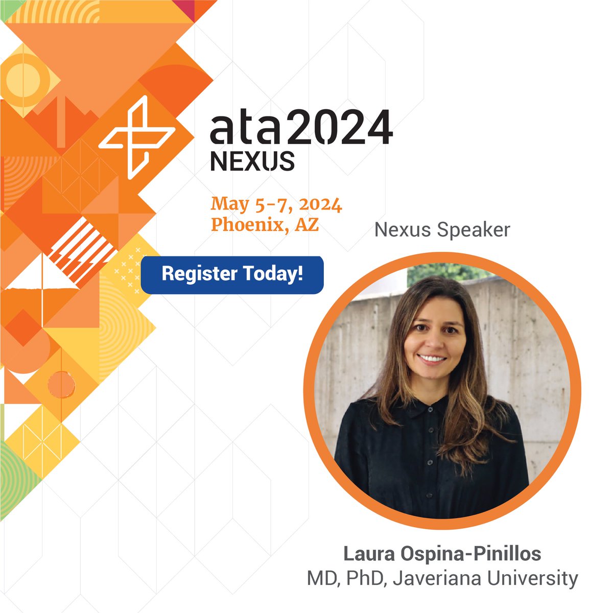 I'm honored to be a speaker at ATA Nexus 2024, where I'll discuss our latest projects on mental health platforms in Colombia.Join us as we dive into the challenges and successes of creating tech solutions that truly make a difference. #mentalhealth #ATANexus2024 #TechForGood