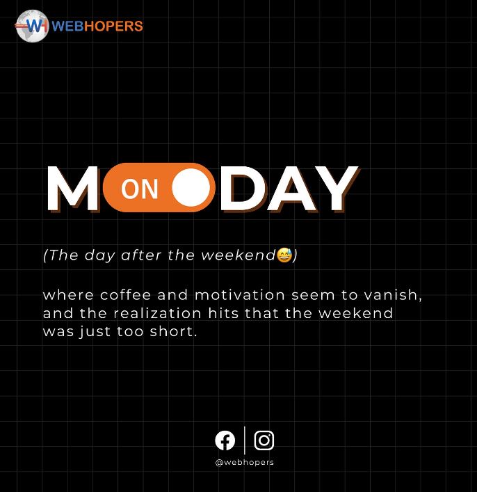 💼☕️𝙈𝙊𝙉𝘿𝘼𝙔 𝙈𝙊𝙊𝘿 ☕️💼
.
.
.
#MondayBlues #MondayMood
#CoffeeFirst
#MondayVibes
#StartStrong
#WorkModeOn
#MondayGrind
#FreshStartMonday
#MondayHustle