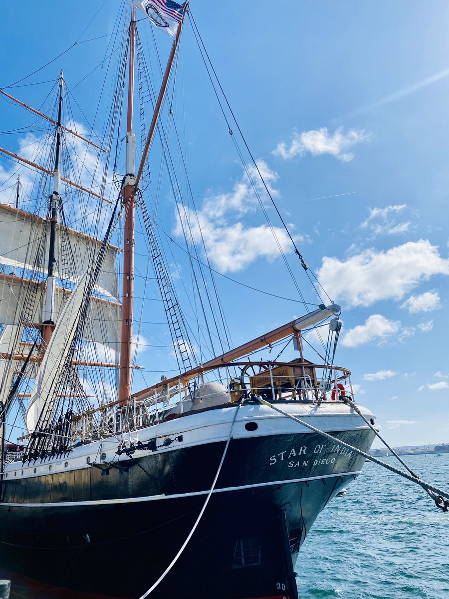 Joy_Karmakar's tweet photo. Star of India, the oldest working sailing vessel docked in San Diego!

#StarOfIndia #SanDiego https://t.co/Mum9jNjBPn