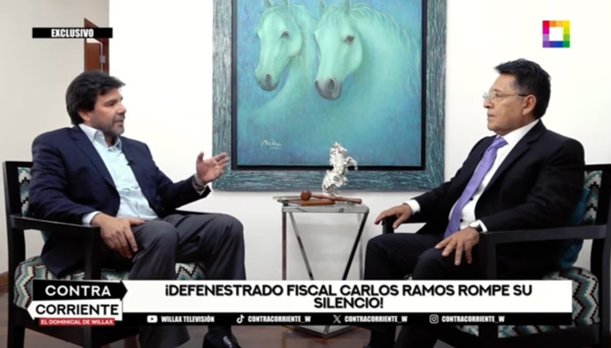 #Contracorriente ¡Defenestrado fiscal Carlos Ramos rompe su silencio! m.youtube.com/watch?v=aS1I1p…