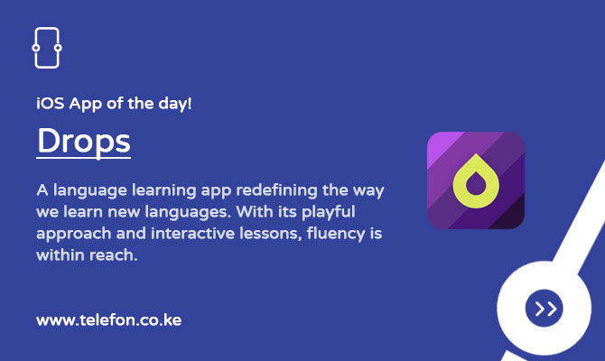Unlock your linguistic potential with Drops, a language learning app redefining the way we learn new languages. With its playful approach and interactive lessons, fluency is within reach. Start your language journey today! #LanguageLearning #iOSApps