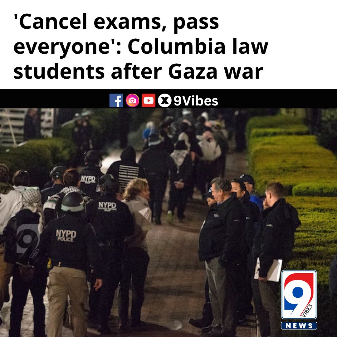 Students at Columbia University are demanding relief from exams, citing emotional distress after recent protest crackdowns. Join the conversation. #ColumbiaUniversity #Protest #StudentDemands #ExamCancellation #JusticeForPalestine