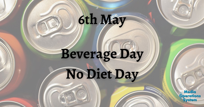 The 6th of May is:

Beverage Day

No Diet Day
en.wikipedia.org/wiki/Internati…

#NationalDay #BeverageDay #INDD #International No Diet Day #MakingRadioEasy