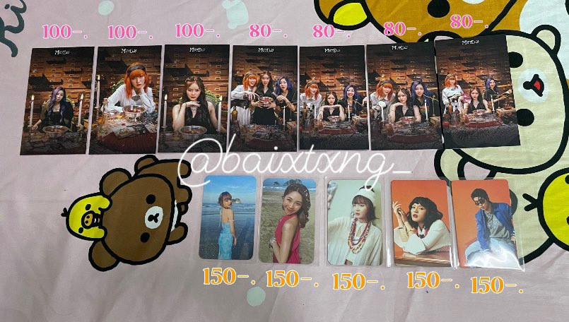 ⭐️🫶🏻wts🫶🏻⭐️
 ขายการ์ด พิกซี่ กับ แบม ราคาตามนี้เบยย สอบถาม-สั่งซื้อ dmได้เลยคับ
  
📮ค่าส่ง 40฿(ไม่บวกเพิ่ม)
#ตลาดนัดbamm #ตลาดนัดpixxie #ตลาดนัดลิทเอน #PiXXiE #bamm