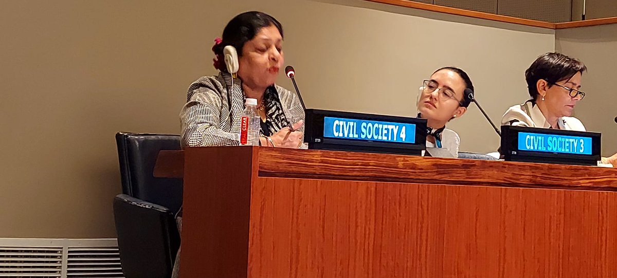 At #CPD57, Poonam Muttreja, our Executive Director, spoke about 4 key 'dividends' we can harness for a sustainable future: education, gender equality, healthy aging, and strong democracies! Let's invest in people, not just numbers. #population #SDGs #investinyouth