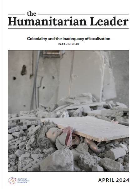 Centre for Humanitarian Leadership (@centrehl) on Twitter photo HUMANITARIAN LEADER | Dr Farah Millar from <a href="/CENDEPBrookes/">CENDEP Brookes</a> examines the concept of localisation and argues that the power hierarchy that it seeks to dislocate cannot shift until coloniality is acknowledged and dismantled.
📩Download the article now (PDF): cfhl.info/4a3ut7g HUMANITARIAN LEADER | Dr Farah Millar from <a href="/CENDEPBrookes/">CENDEP Brookes</a> examines the concept of localisation and argues that the power hierarchy that it seeks to dislocate cannot shift until coloniality is acknowledged and dismantled.
📩Download the article now (PDF): cfhl.info/4a3ut7g